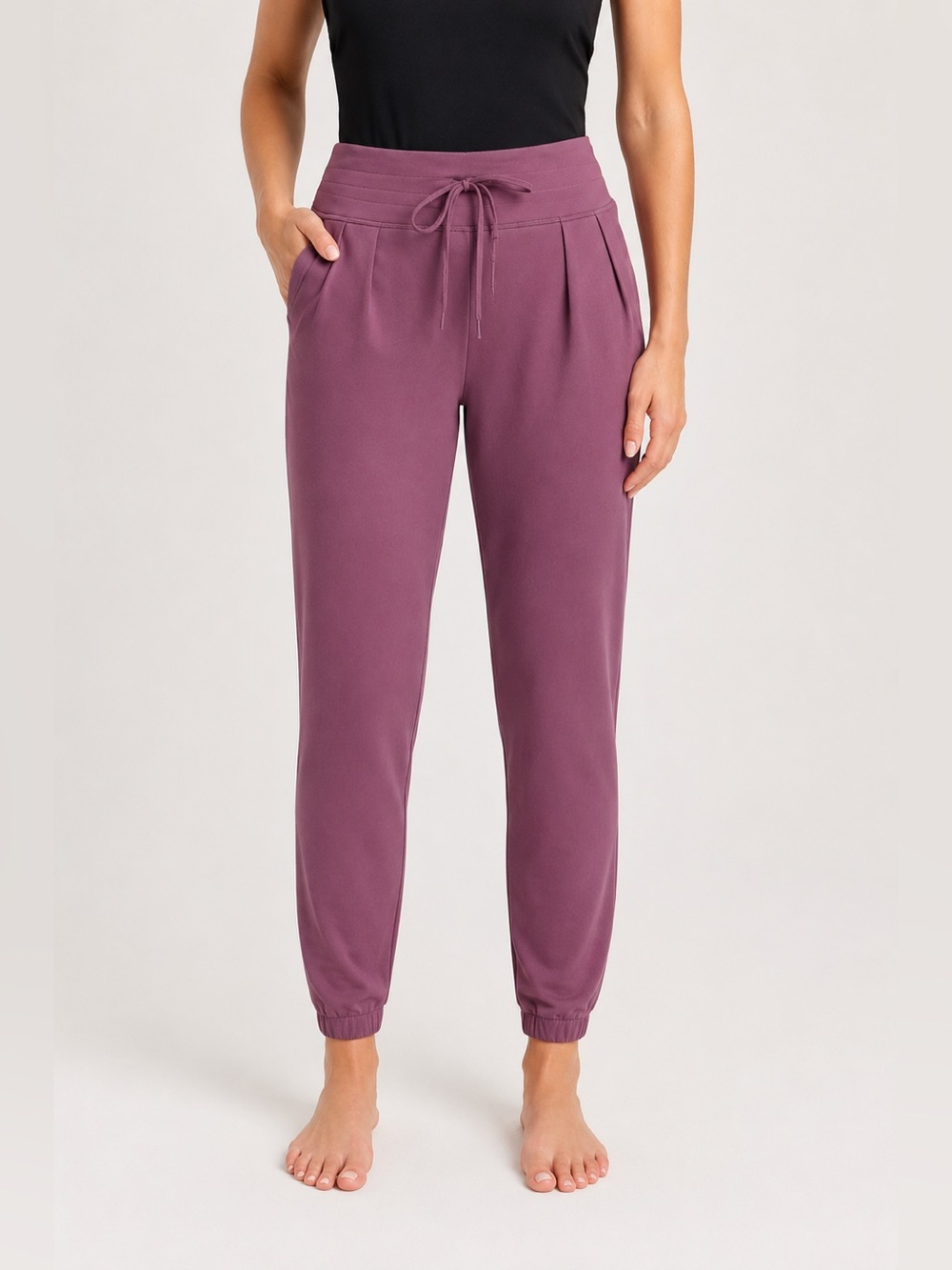 LOLË‎ mauve Joggers size medium